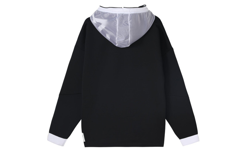 Jordan Air Jordan Engineered 1/2 Zipper Hoodie 'Black' AT9780-010 outlook