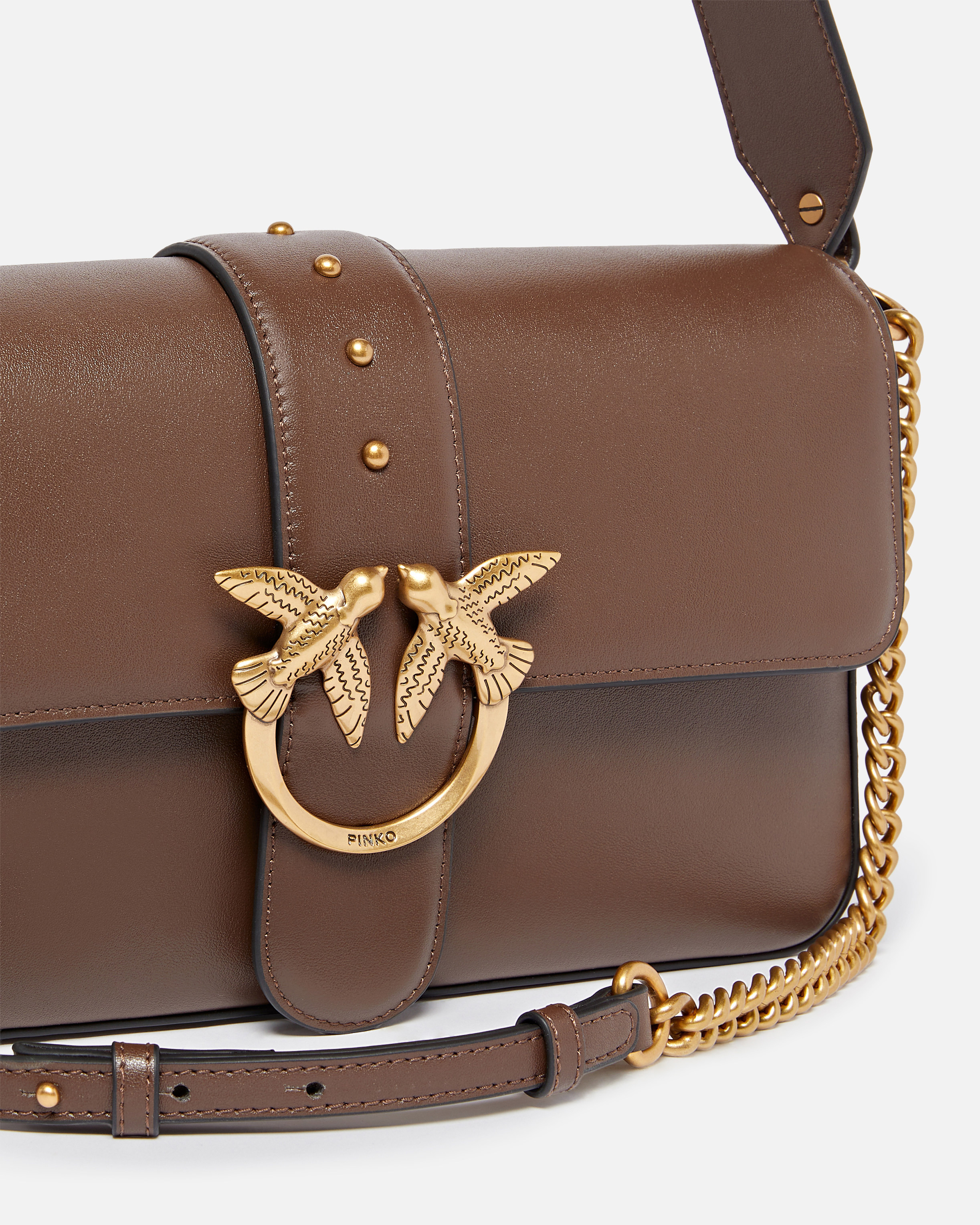SOFT LEATHER LOVE BAG LARGE SHOULDER BAG - 3