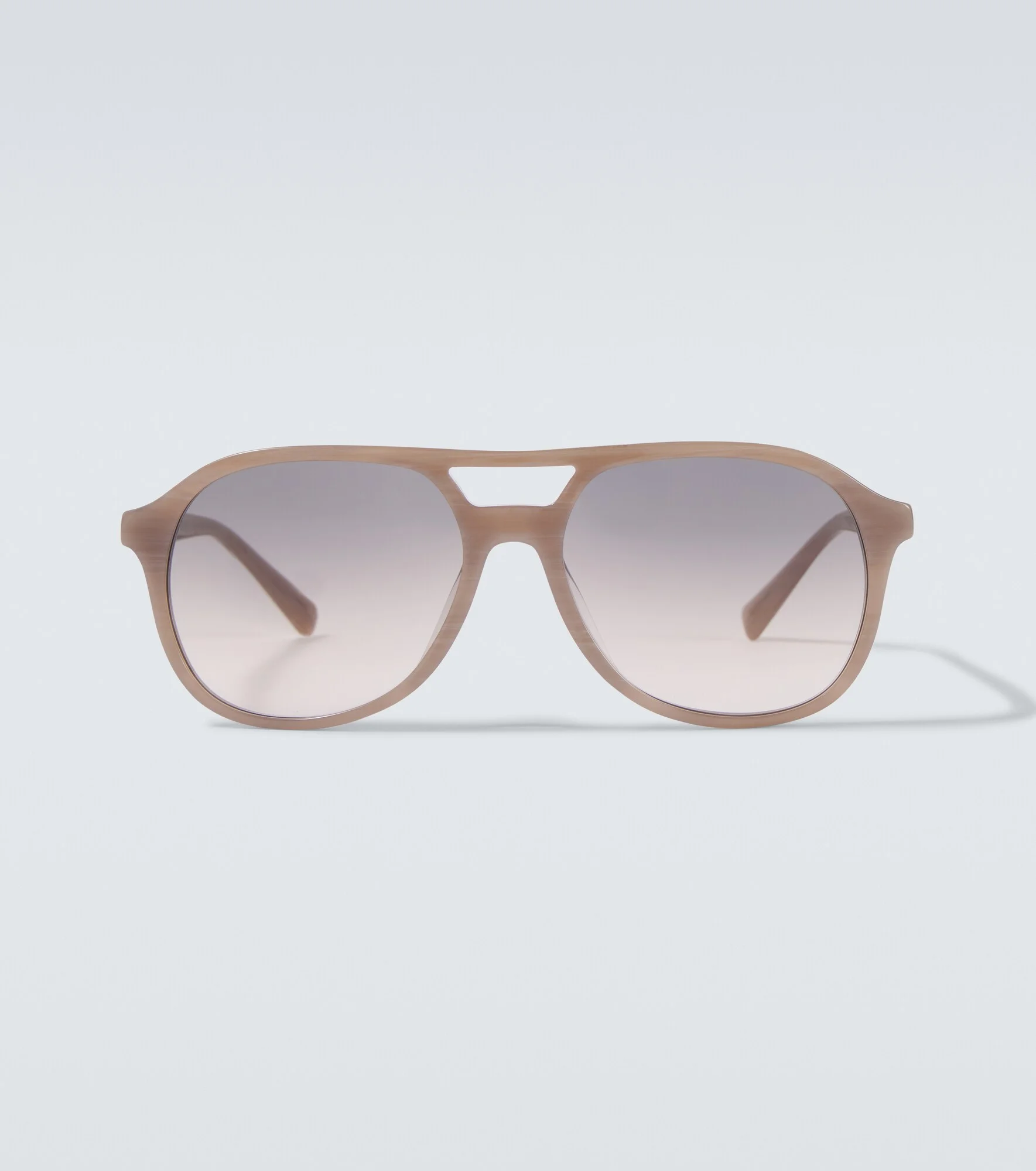 Logo aviator sunglasses - 1