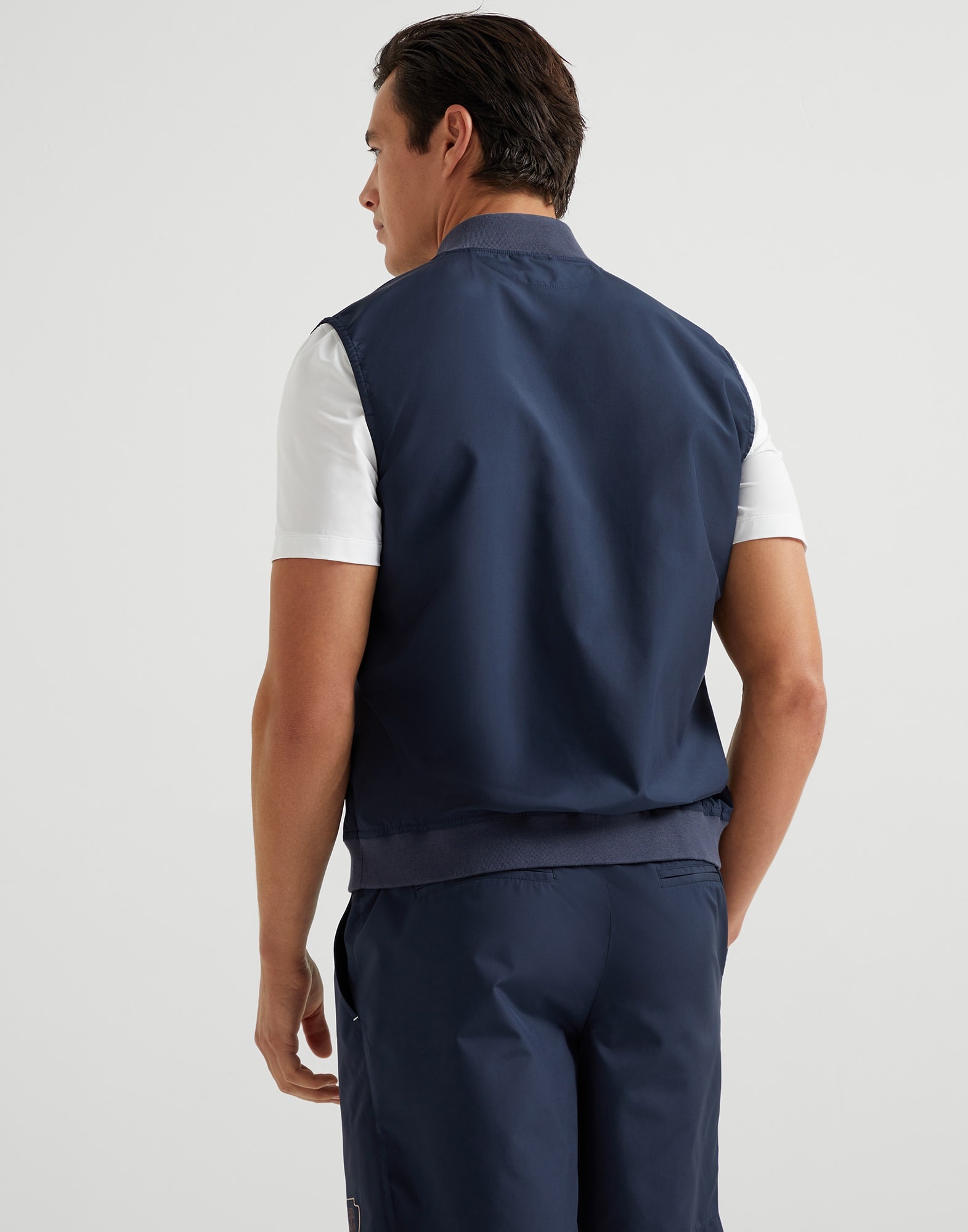 Nylon vest with logo - 2