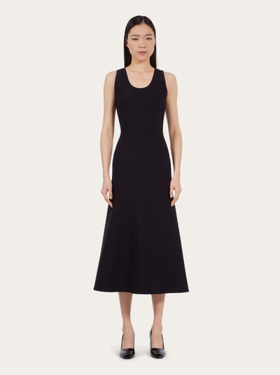 FERRAGAMO Slim fit sleeveless dress outlook