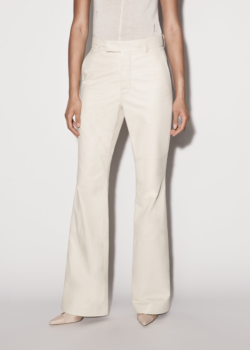 AMIRI LEATHER BOOTLEG TROUSER outlook