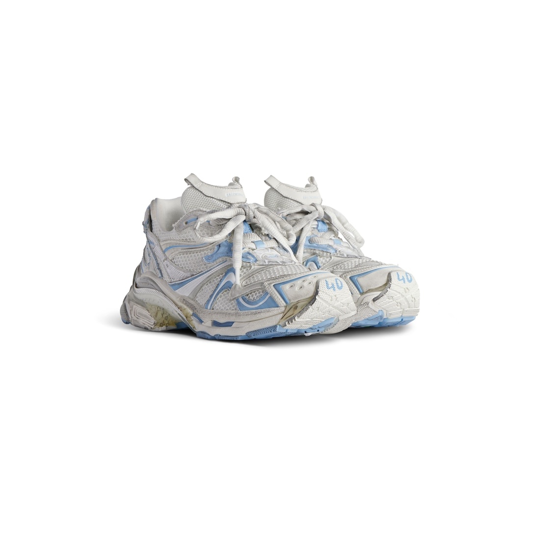 Women's Runner 2.0 Sneaker  in White/light Blue/grey - 2