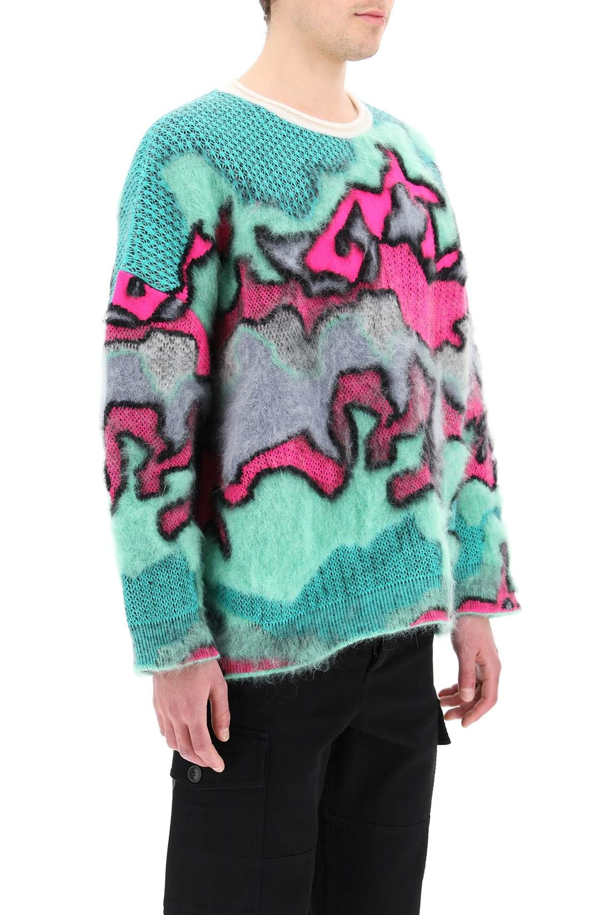 MULTICOLOR MOHAIR PULLOVER - 3