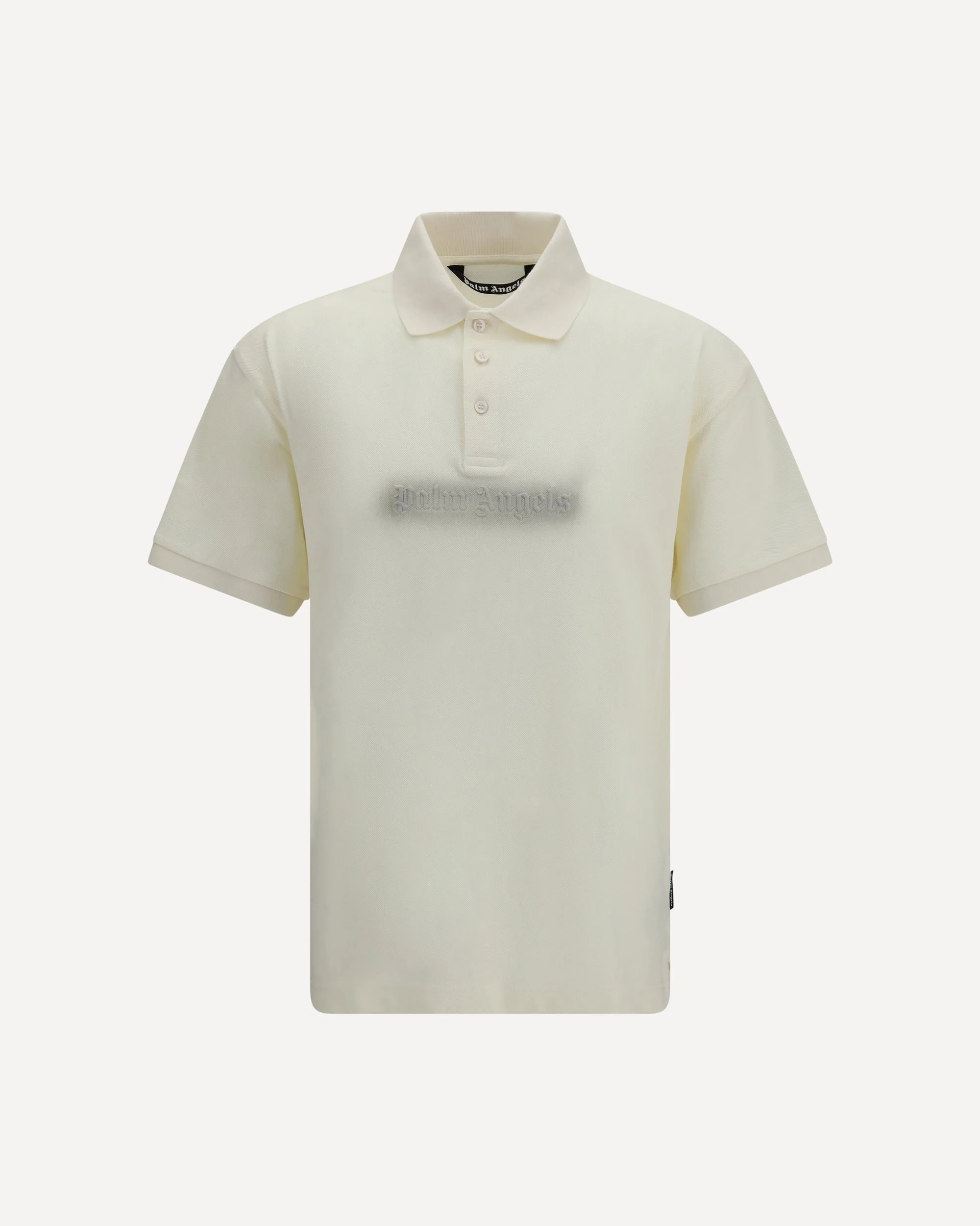Cotton Polo with embroidered logo - 1