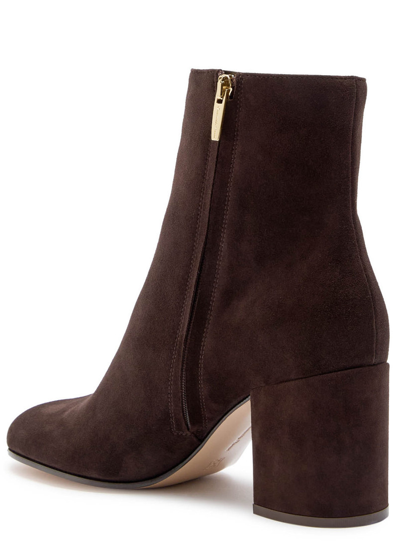 Gianvito Rossi Gianvito Rossi Joelle 80 Suede Ankle Boots outlook