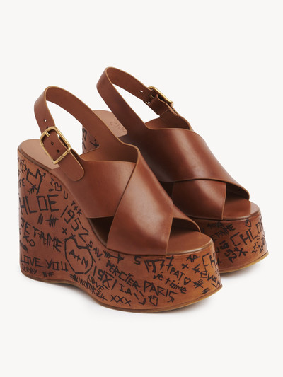 Chloé MAXIME WEDGE SANDAL outlook