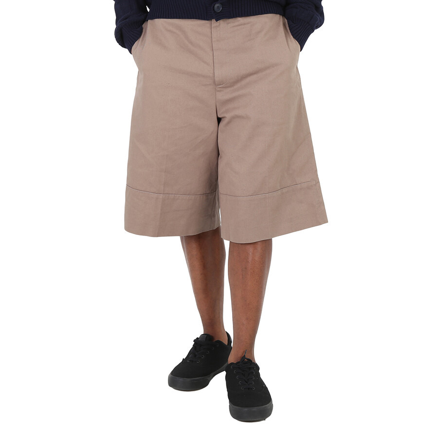Ambush Men's Kaki Cotton Knee-Length Shorts - 3