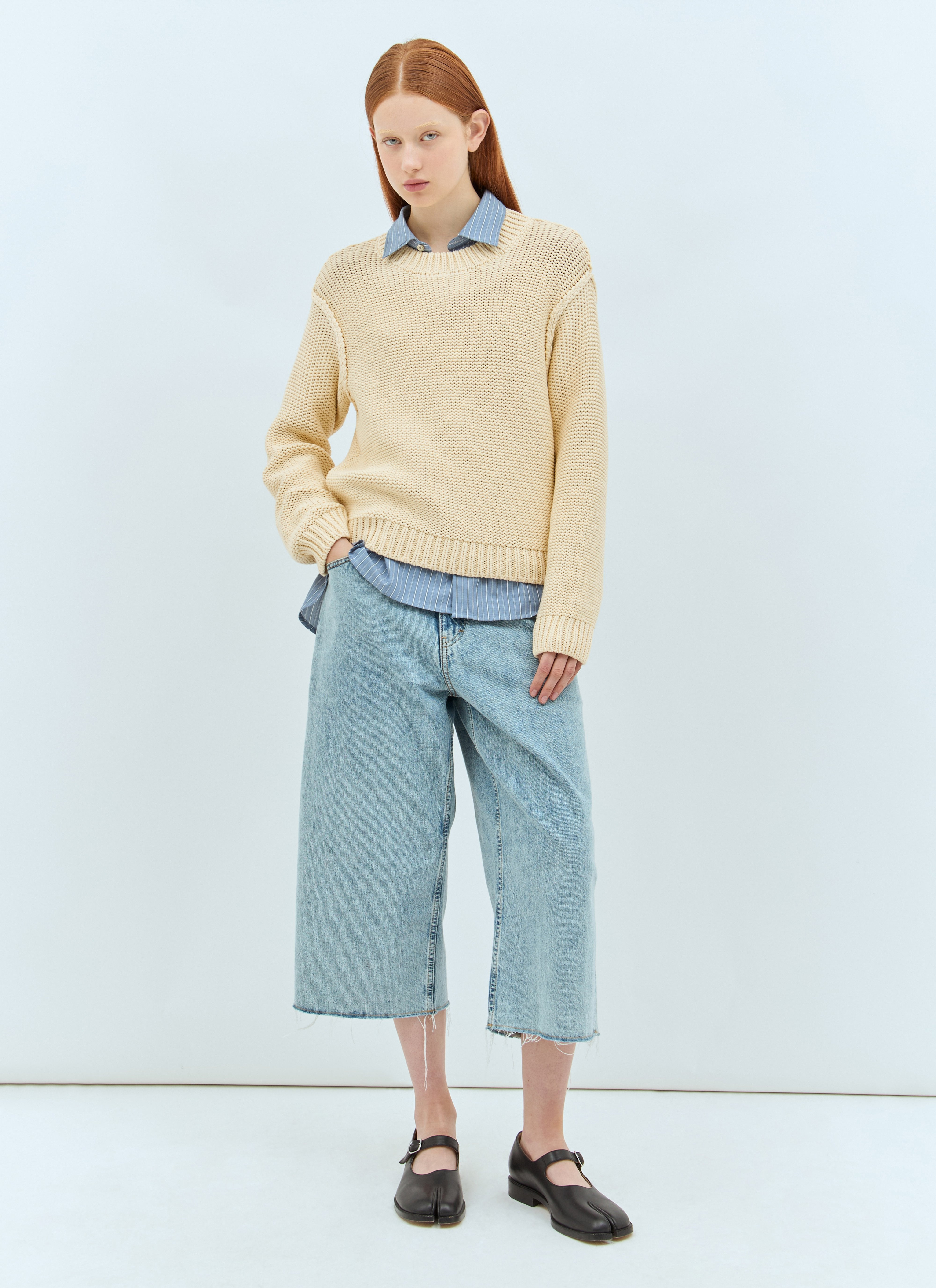 A.P.C. Women Cotton-Blend Sweater - 5