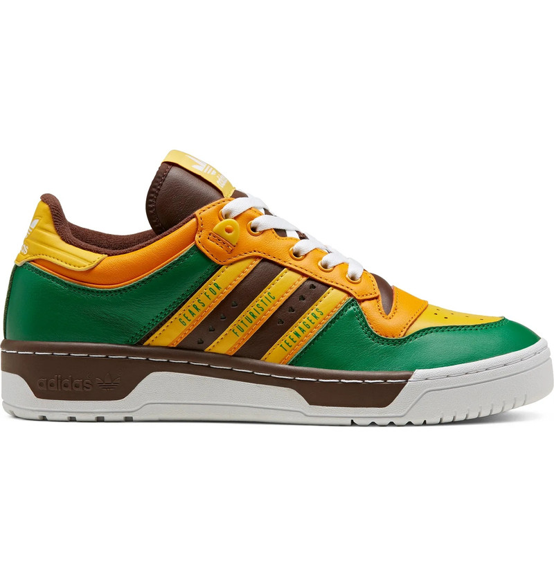 + Human Made Rivalry Colour-Block Leather Sneakers - 1
