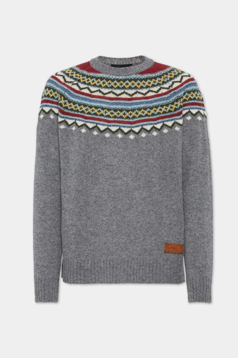 NORDIC KNIT SWEATER - 1