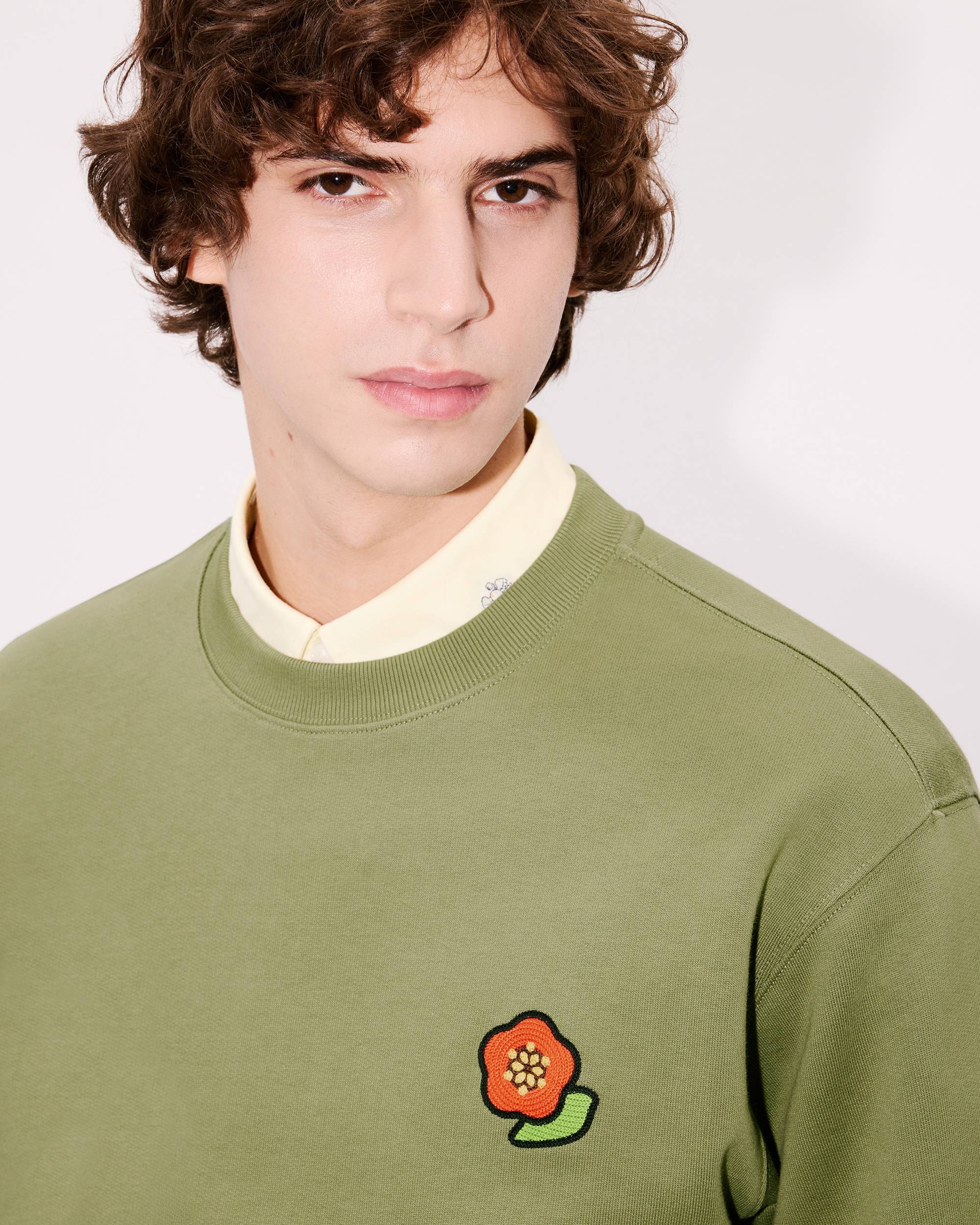 'KENZO Pop' embroidered sweatshirt in cotton - 6