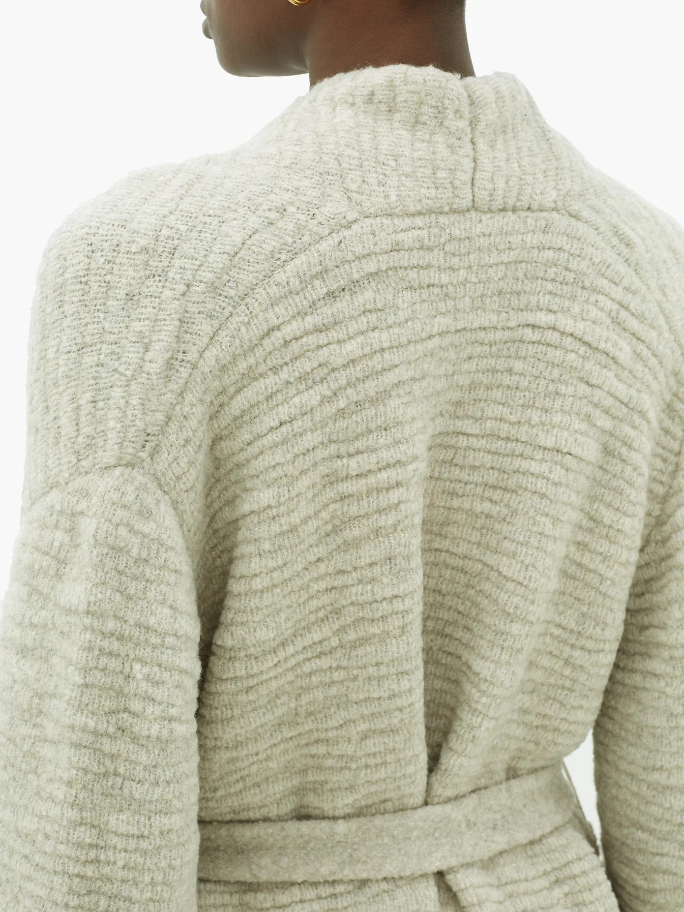 Atra bouclé wool-blend cardigan - 4