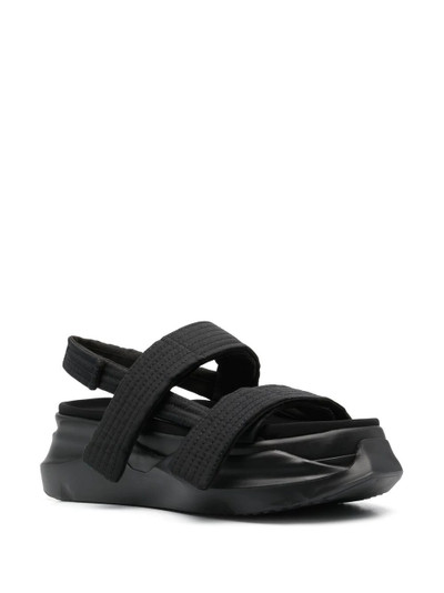 Rick Owens DRKSHDW slingback chunky sole sandals outlook