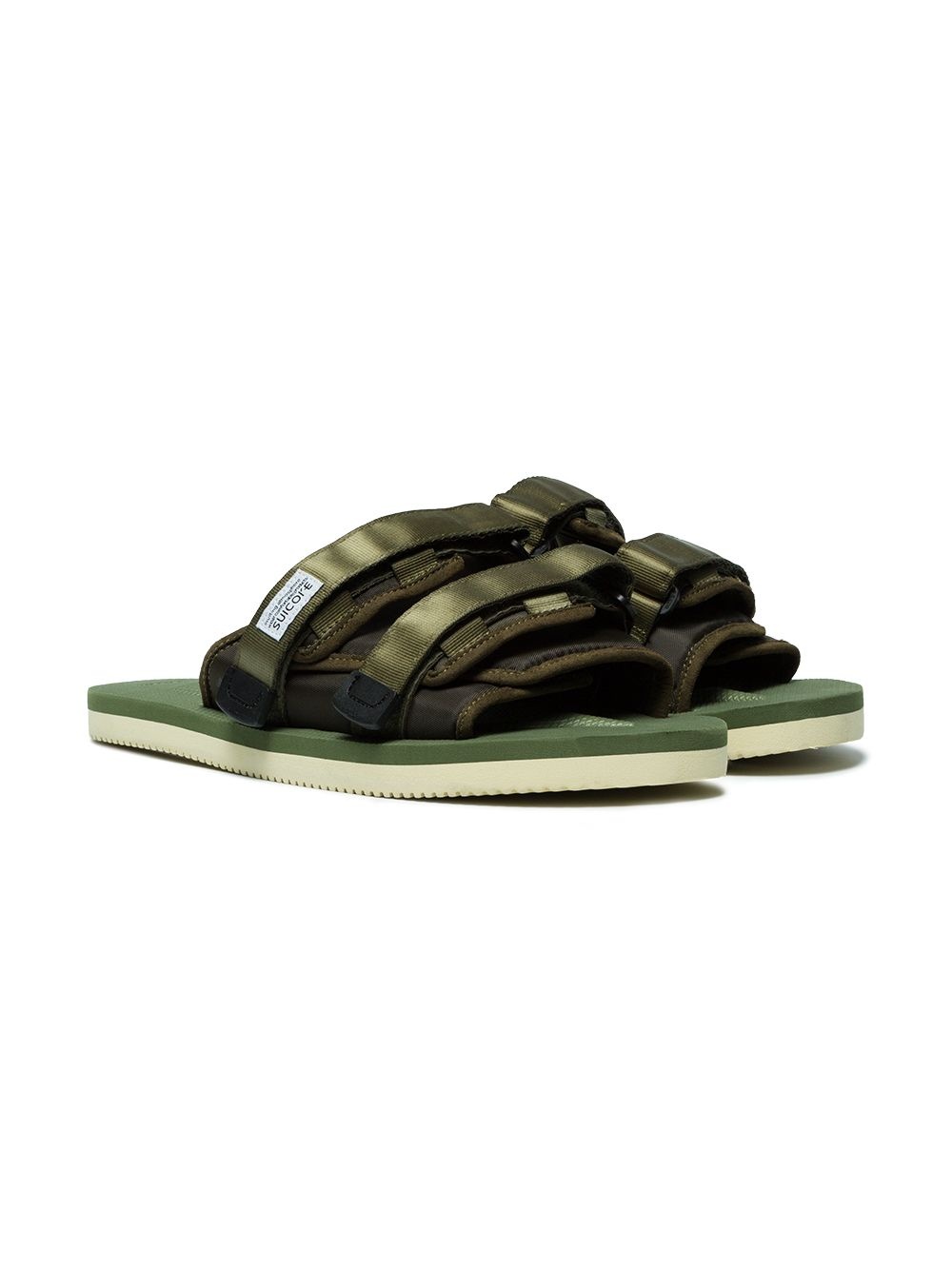 green Moto sandals - 3