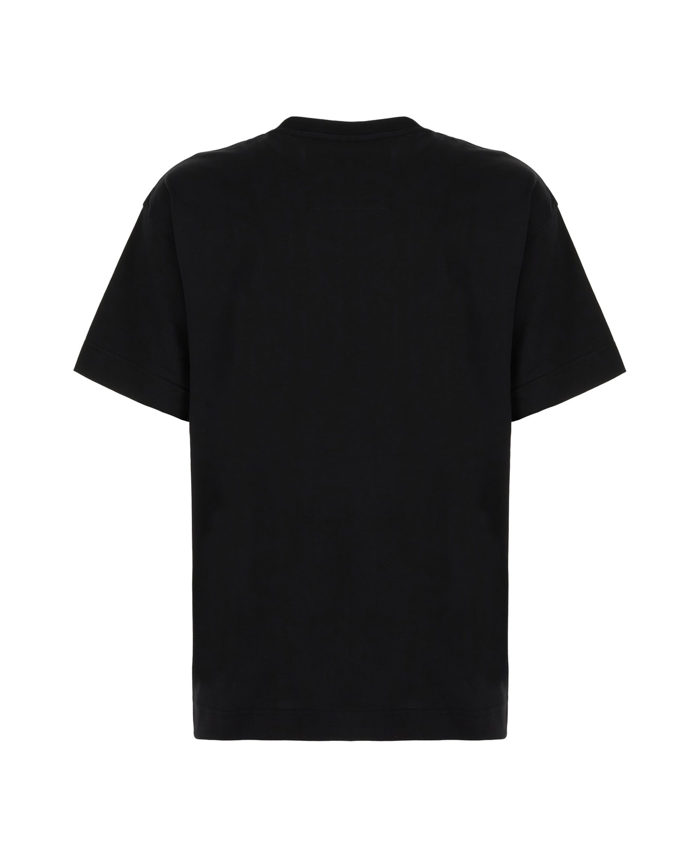 Black Cotton T-shirt - 2