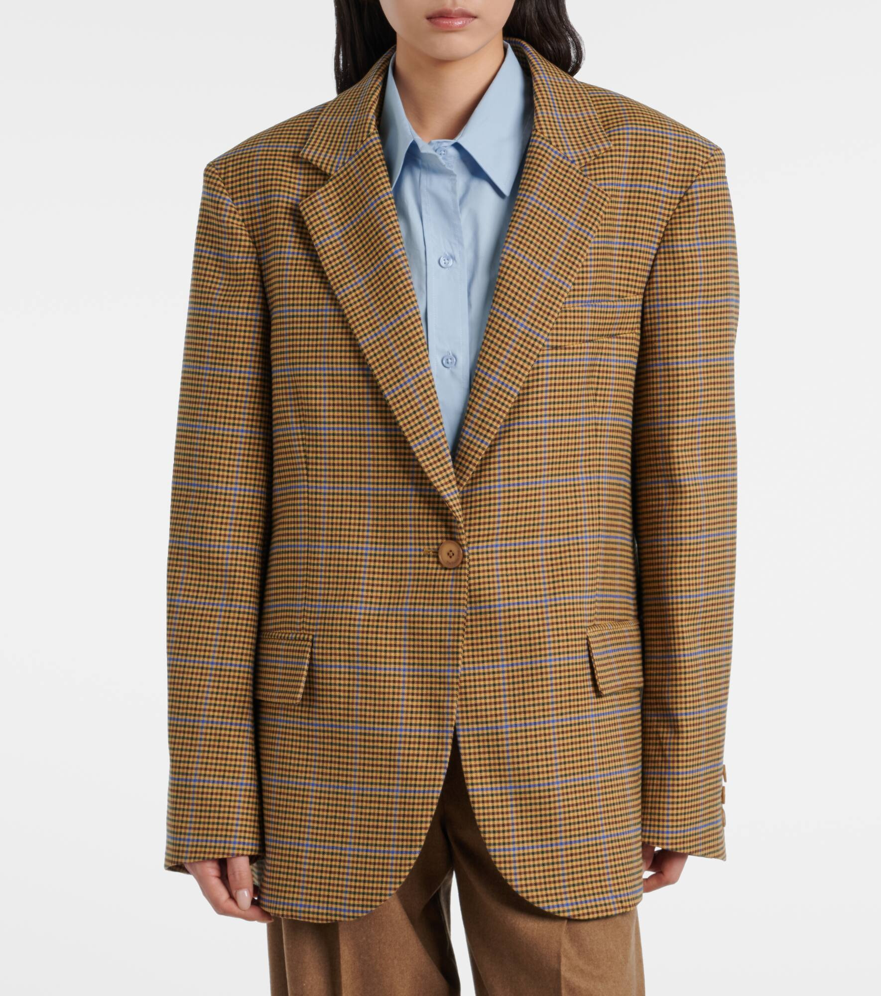 Lyra houndstooth oversized blazer - 6