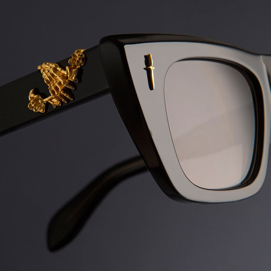 THE GREAT FROG LOVE AND DEATH LIMITED EDITION CAT EYE SUNGLASSES - 4