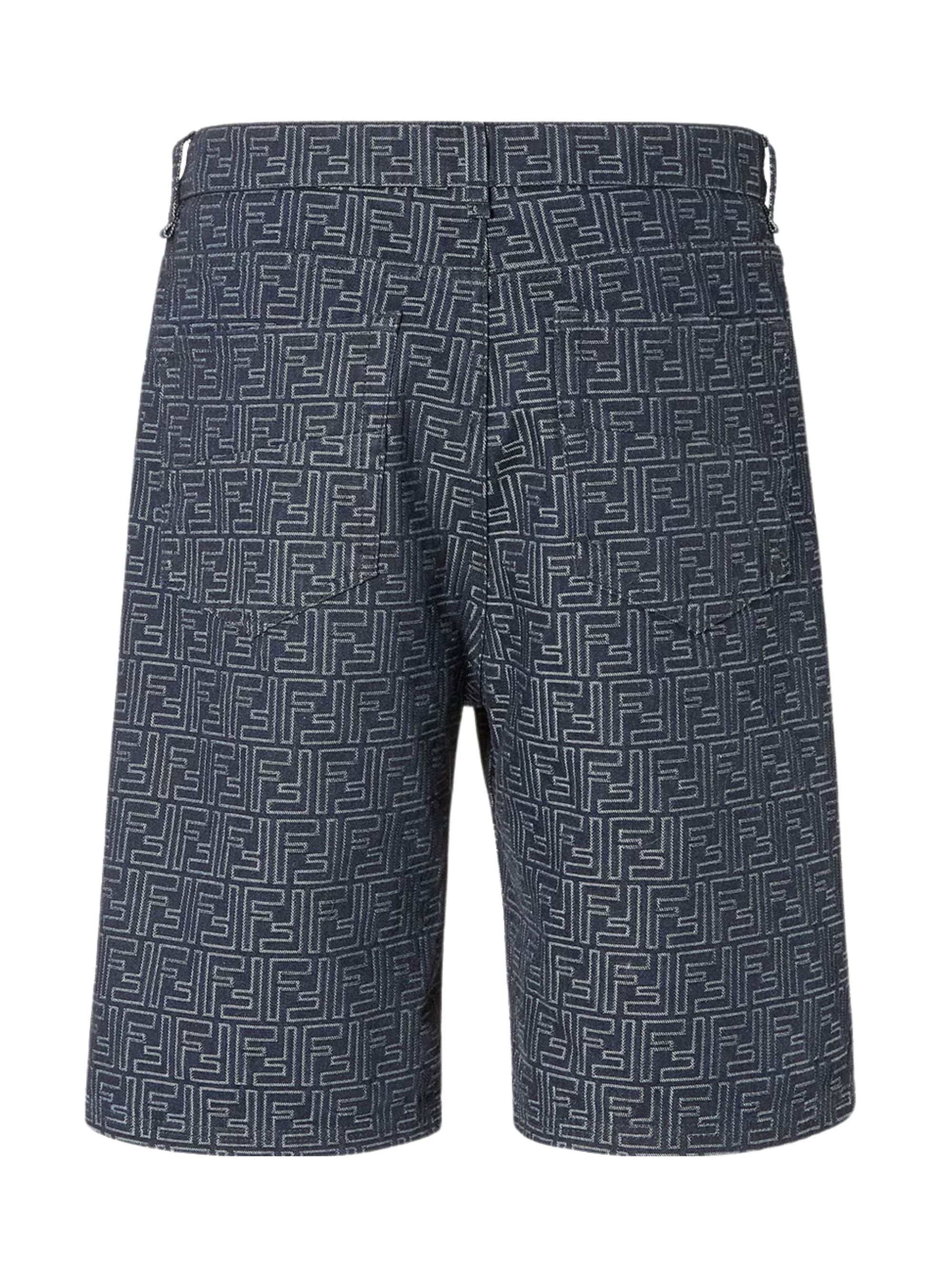 Fendi Men Denim Shorts - 2
