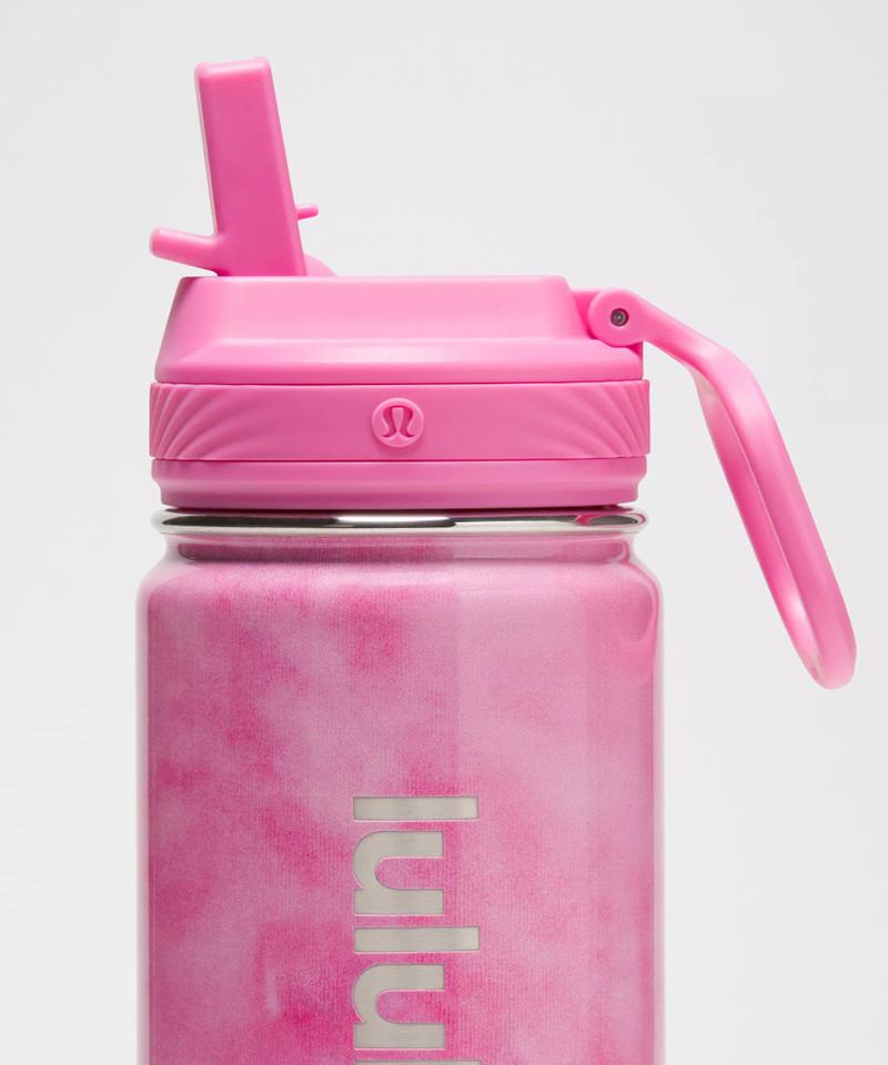 lululemon Back to Life Sport Bottle 18oz Straw Lid *Print outlook