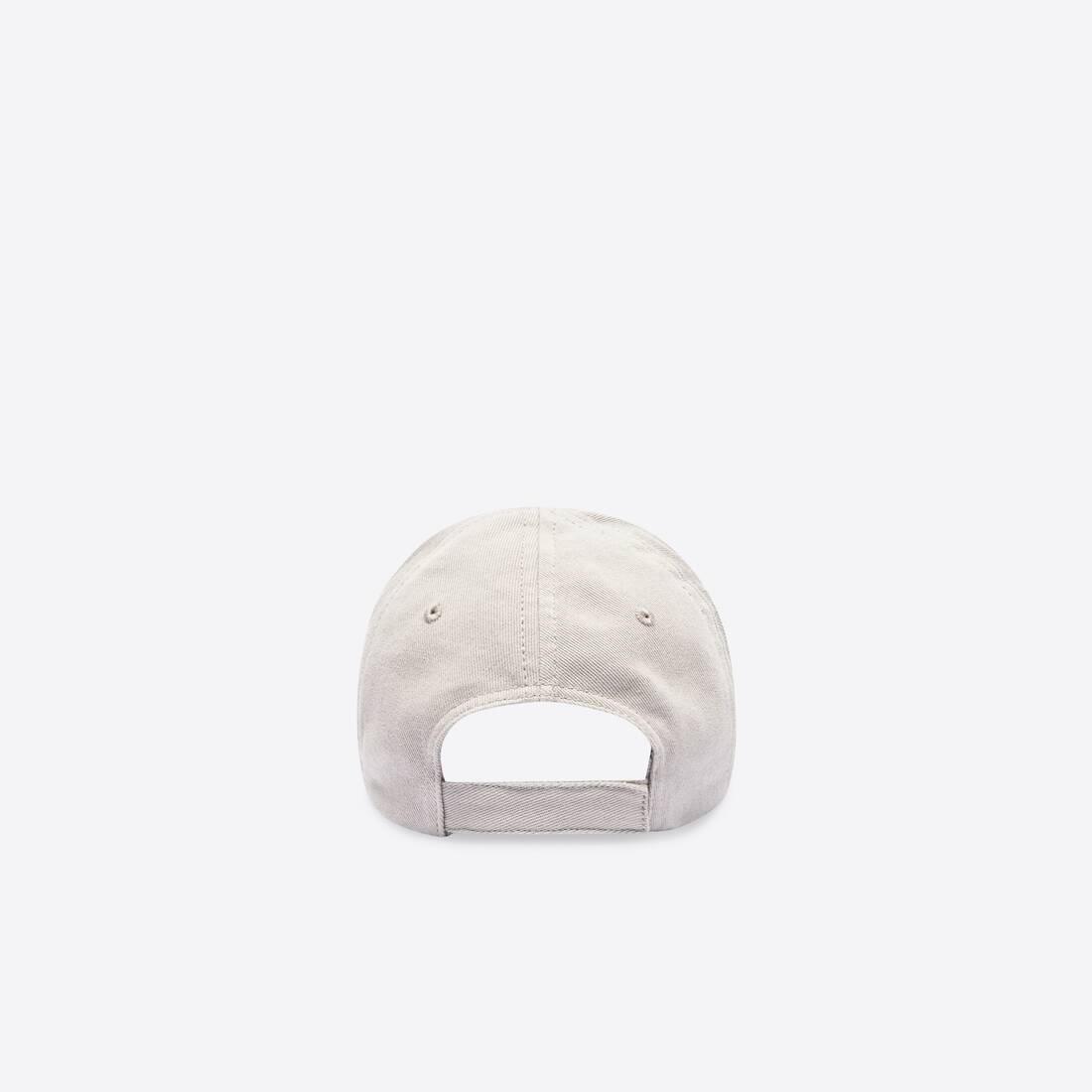 Logo Cap in Light Beige - 2