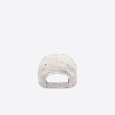 BALENCIAGA Logo Cap in Light Beige outlook