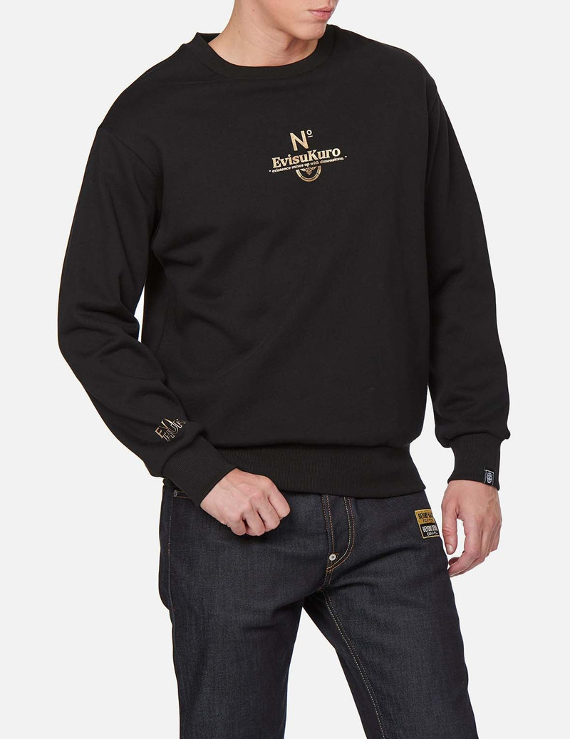 Logo Foil Print Sweatshirt 1