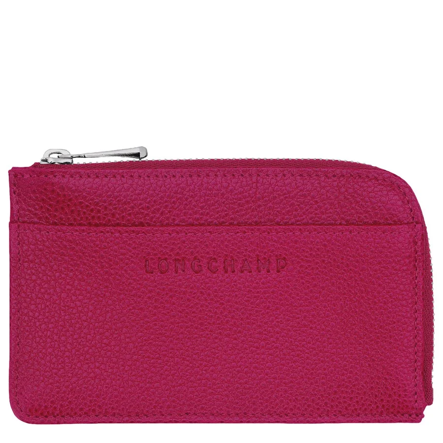 Longchamp Le Foulonne Leather Card Holder - 1