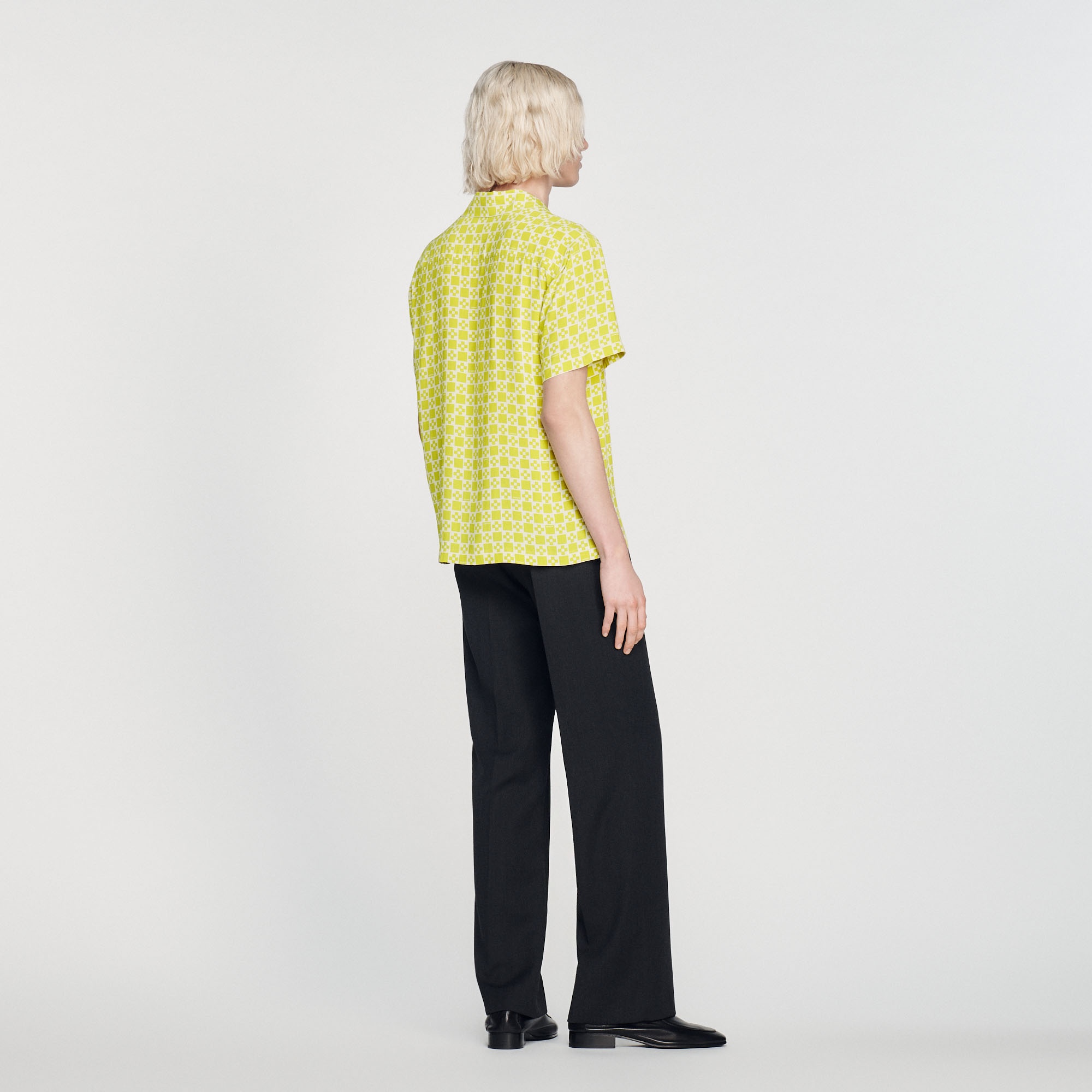 Flowing short-sleeved shirt - 6