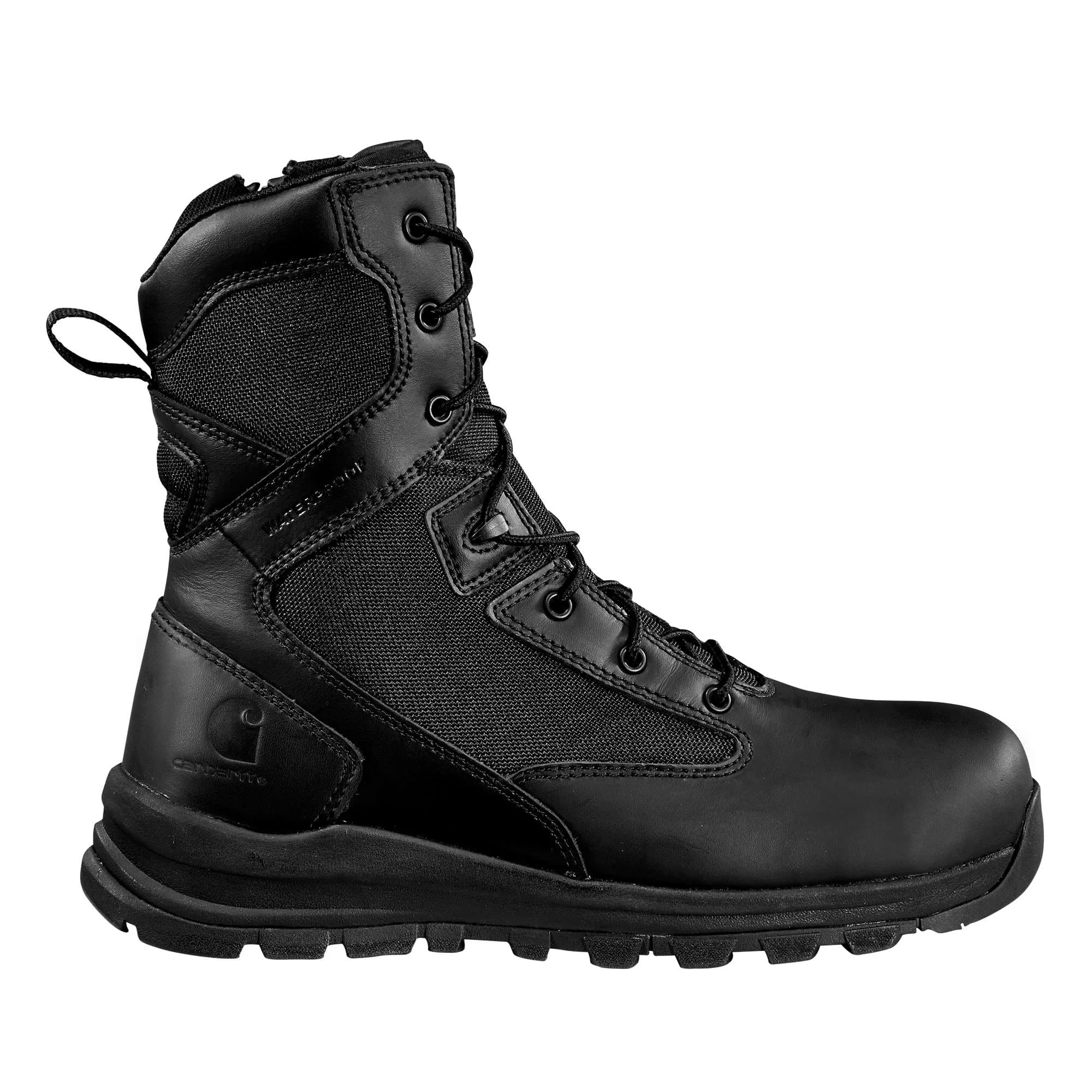 Gilmore Waterproof 8" Side Zip Nano Toe Boot - 1
