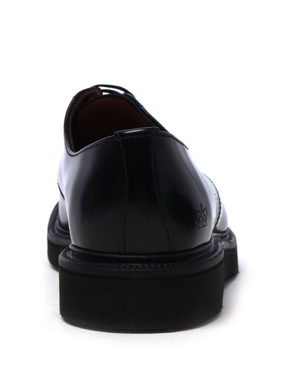 leather derby shoes - 4