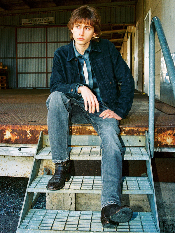 Dante II Suede Jacket Navy - 2