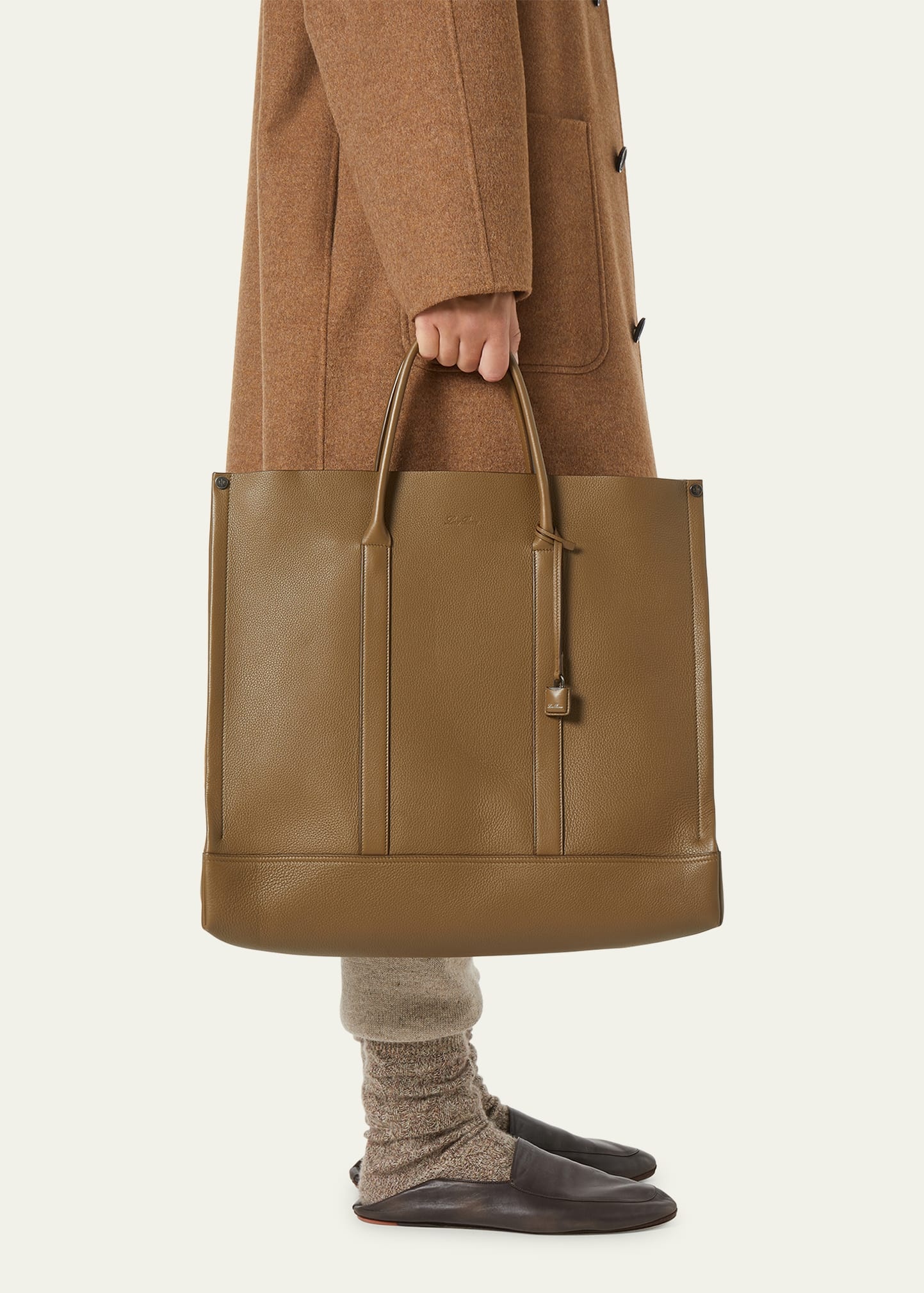 Beam Leather Tote Bag - 2
