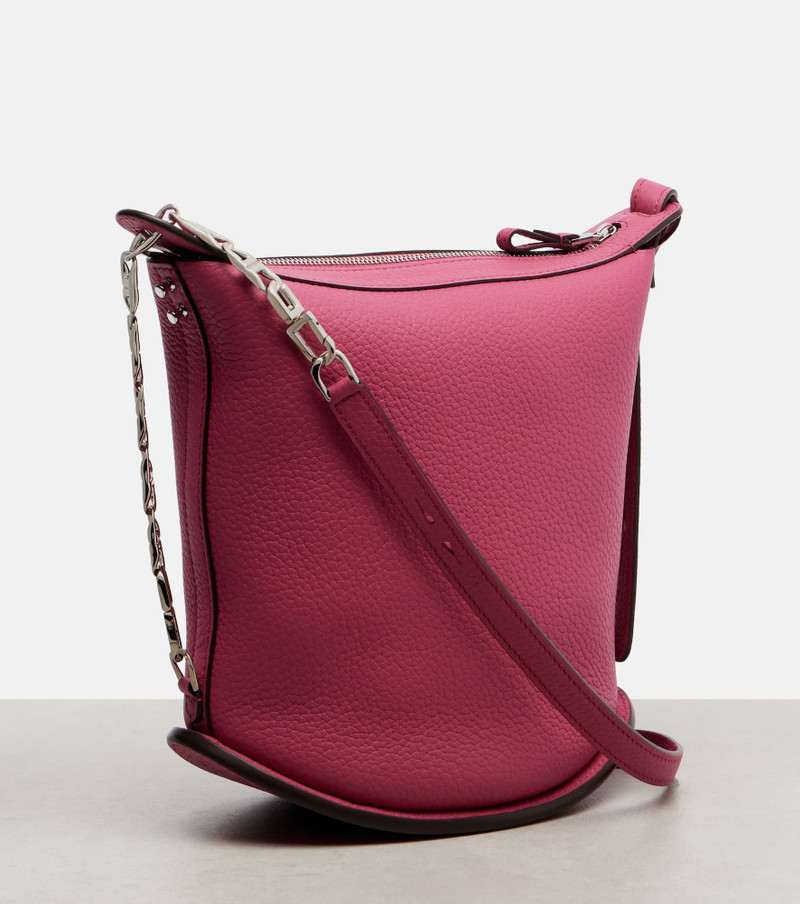 DELVAUX Pin Twist Medium leather crossbody bag outlook