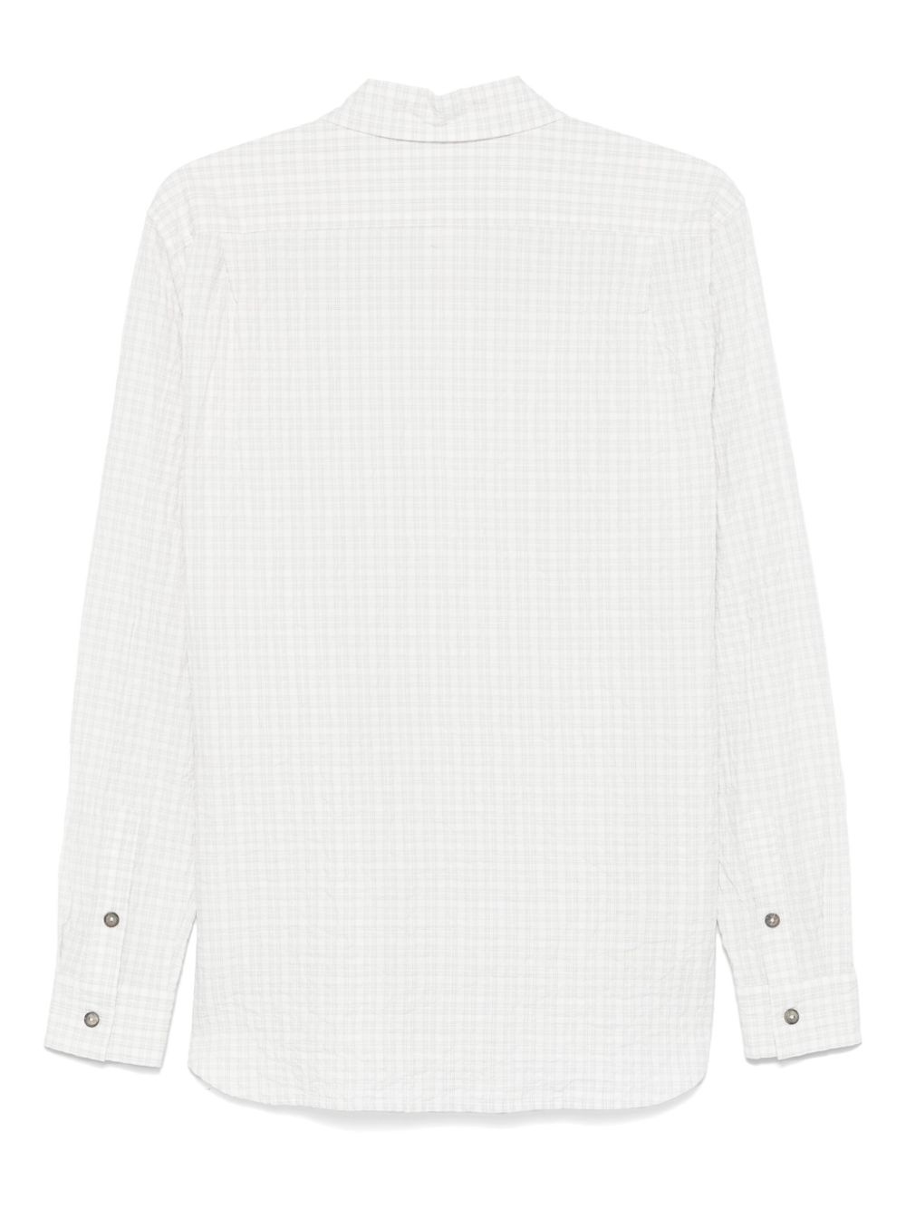 check-pattern shirt - 2