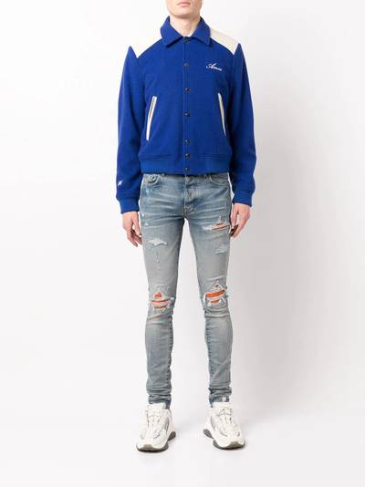 AMIRI distressed skinny-cut jeans outlook