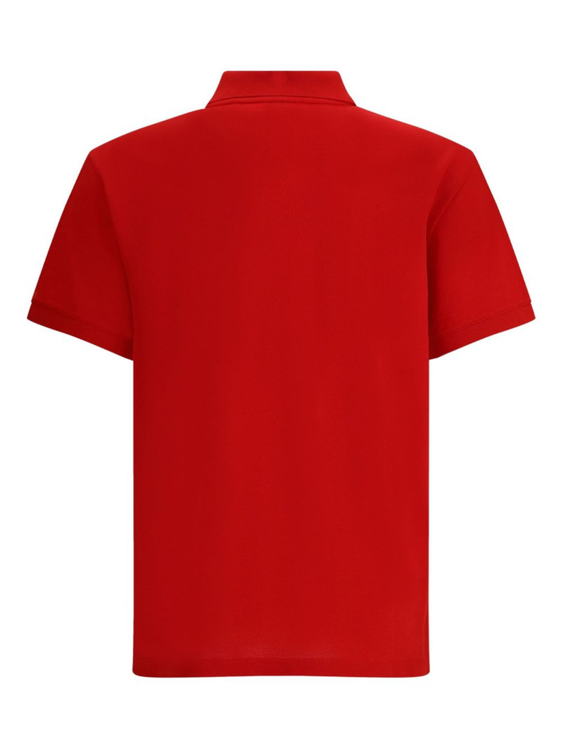 Alexander McQueen logo-embroidered polo shirt outlook