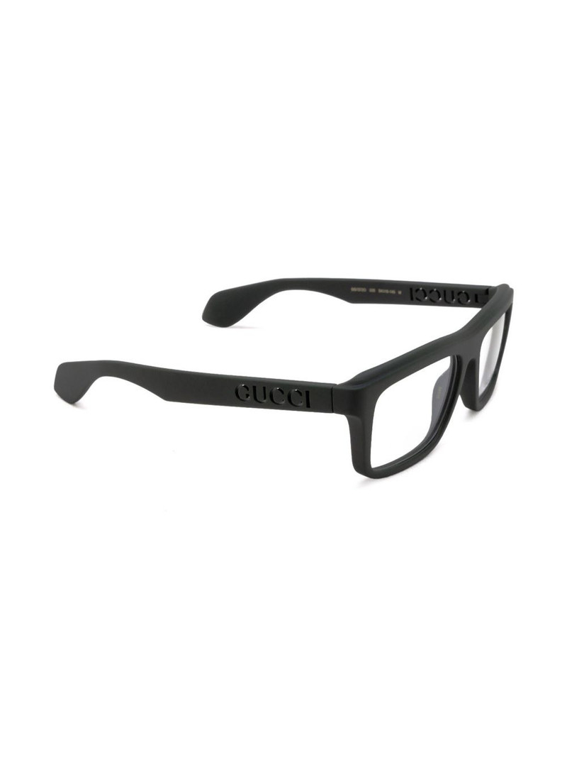 GUCCI rectangle frame glasses outlook