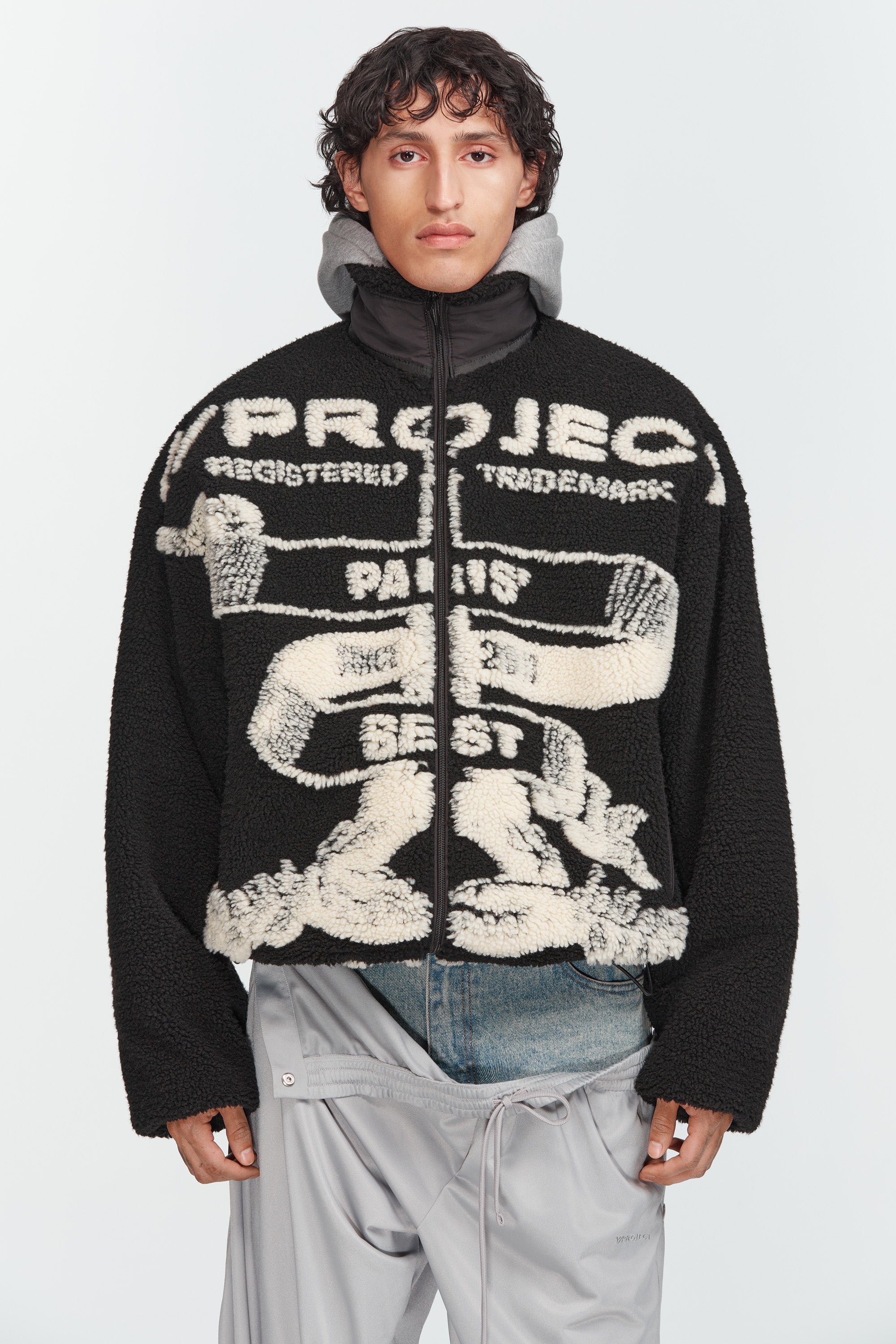 Paris' Best Jacquard Fleece Jacket - 8