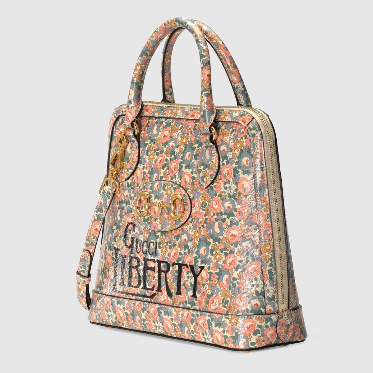 Online Exclusive Gucci Horsebit 1955 Liberty London bag - 2