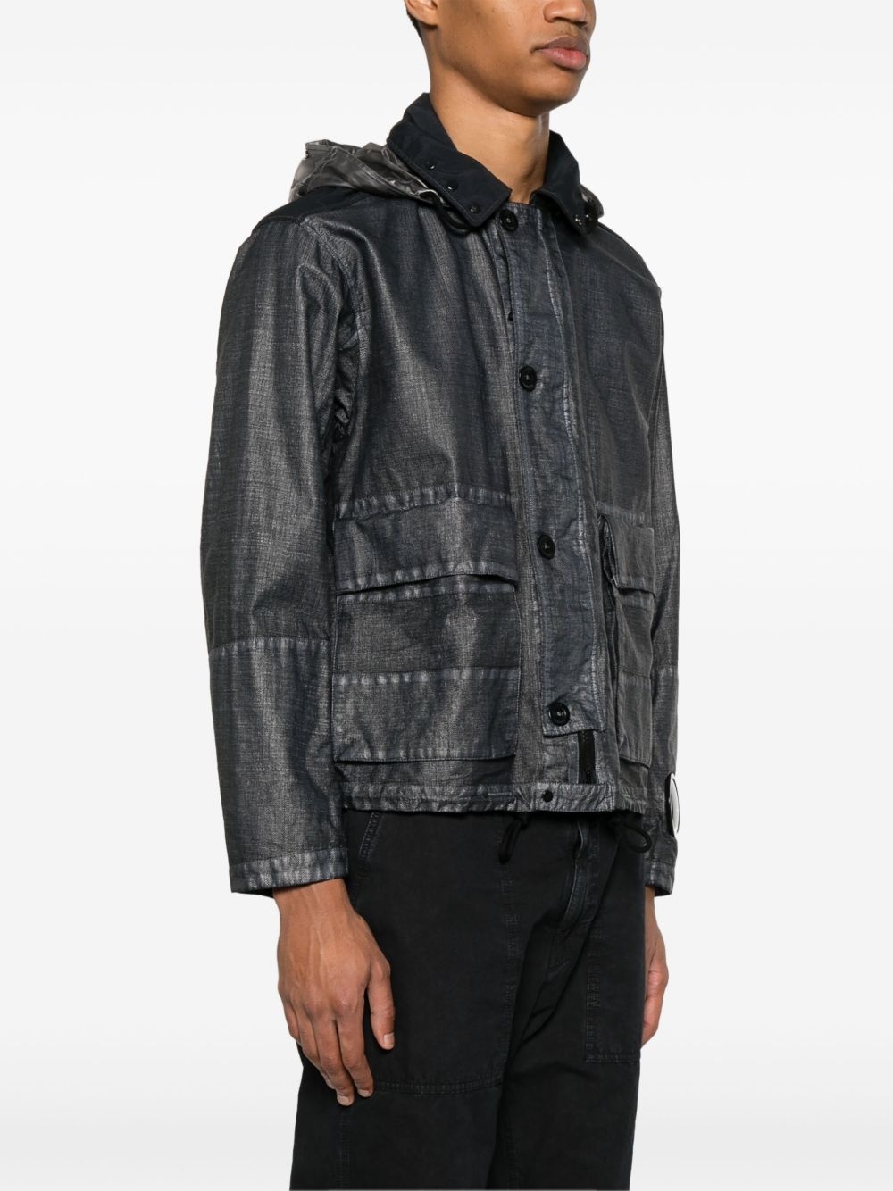 Goggles-detailed jacket - 3