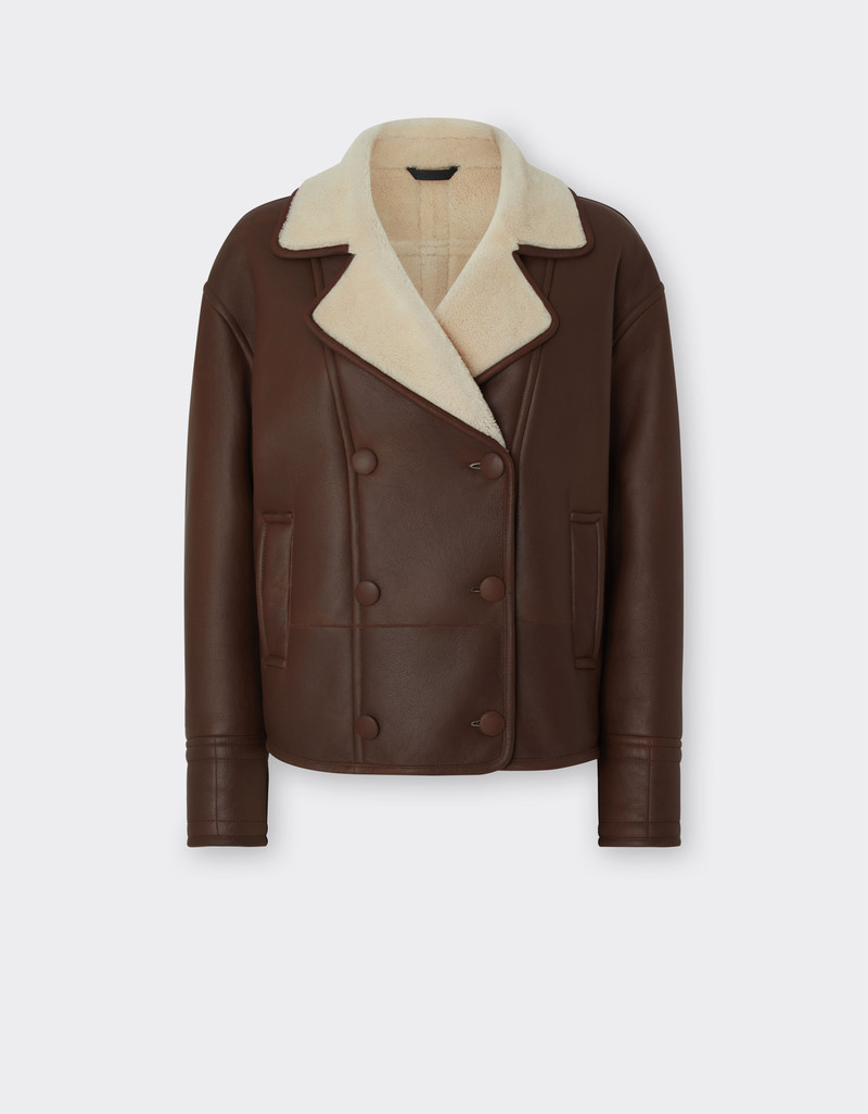 Shearling caban 1