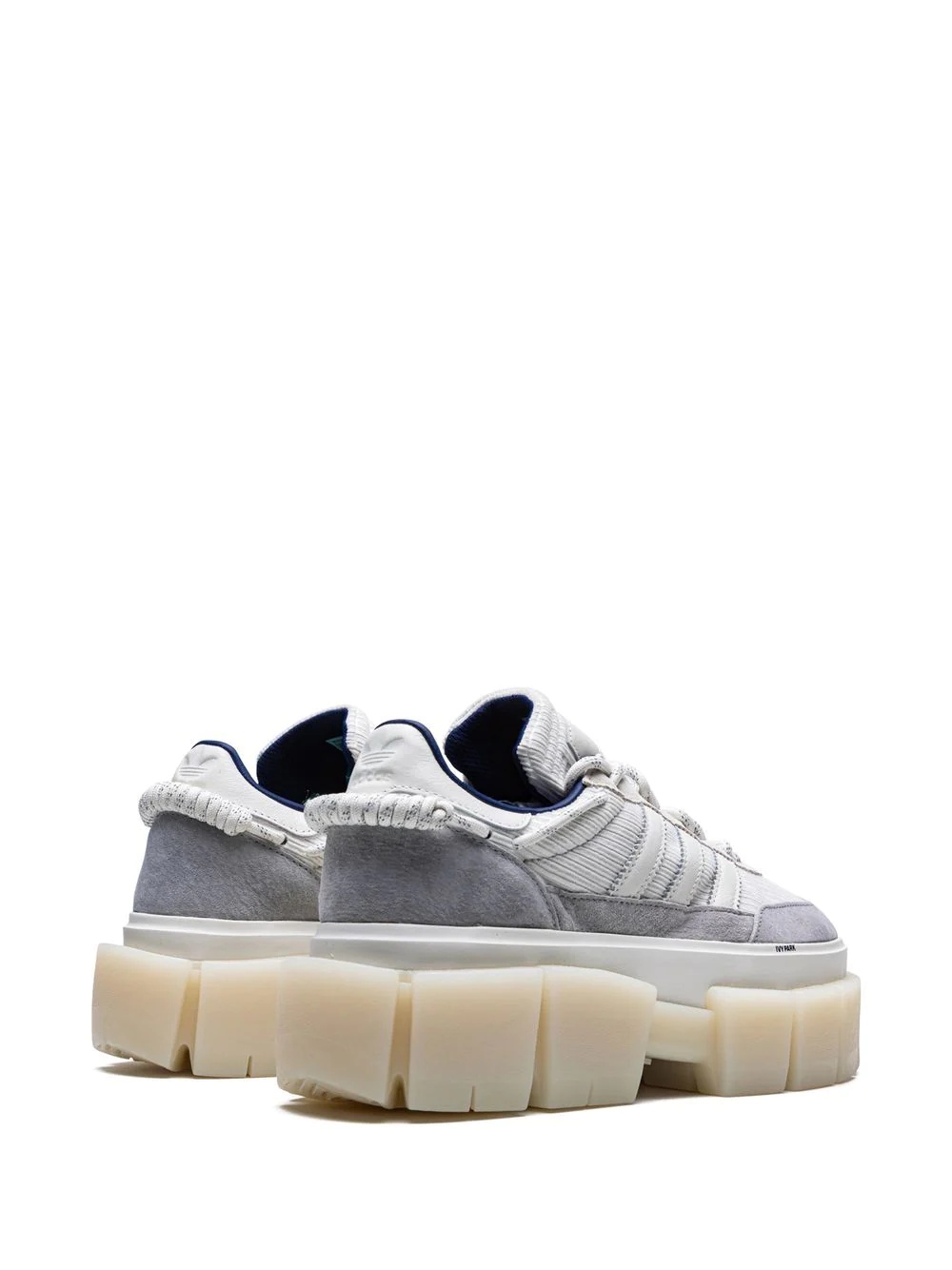 adidas gazelle silver green womens Adidas x Ivy Park Women's SUPERSLEEK 72 Black Pack Low Top Sneakers