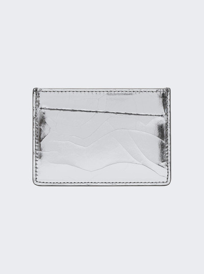 Maison Margiela 3 Card Holder Silver outlook