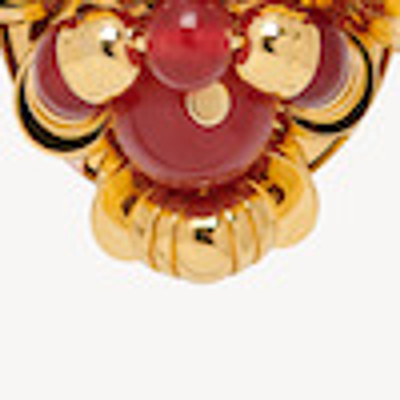 Lucille Earring in Brass 3