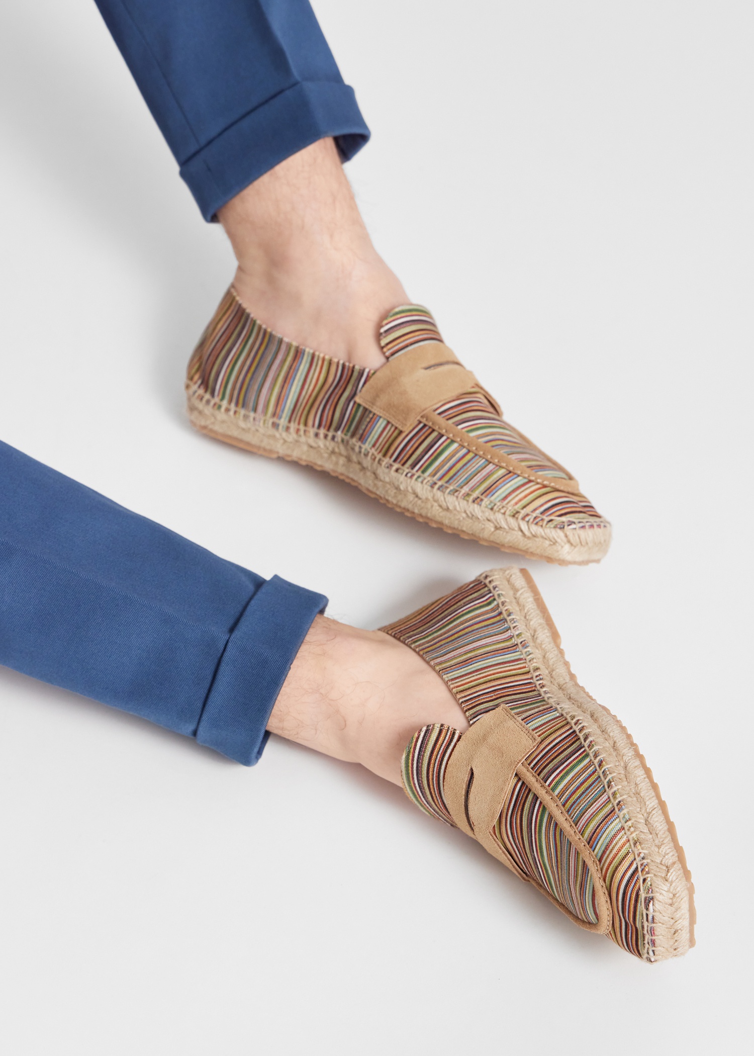 'Signature Stripe' 'Alvarez' Espadrilles - 6