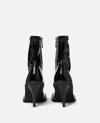 Stella McCartney Ryder Lacquered Stiletto Ankle Boots outlook