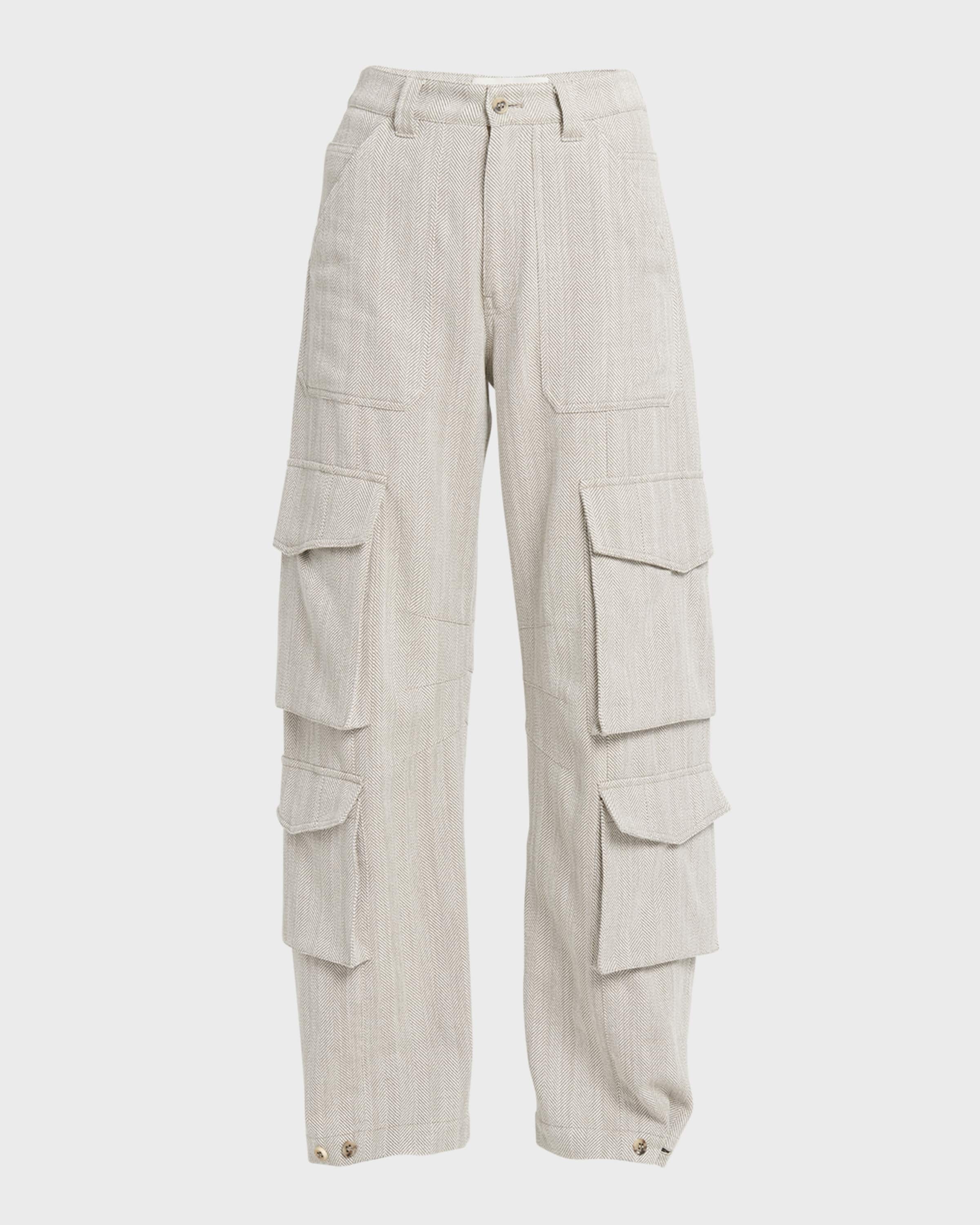 Journey Leesa Herringbone Cargo Pants - 1