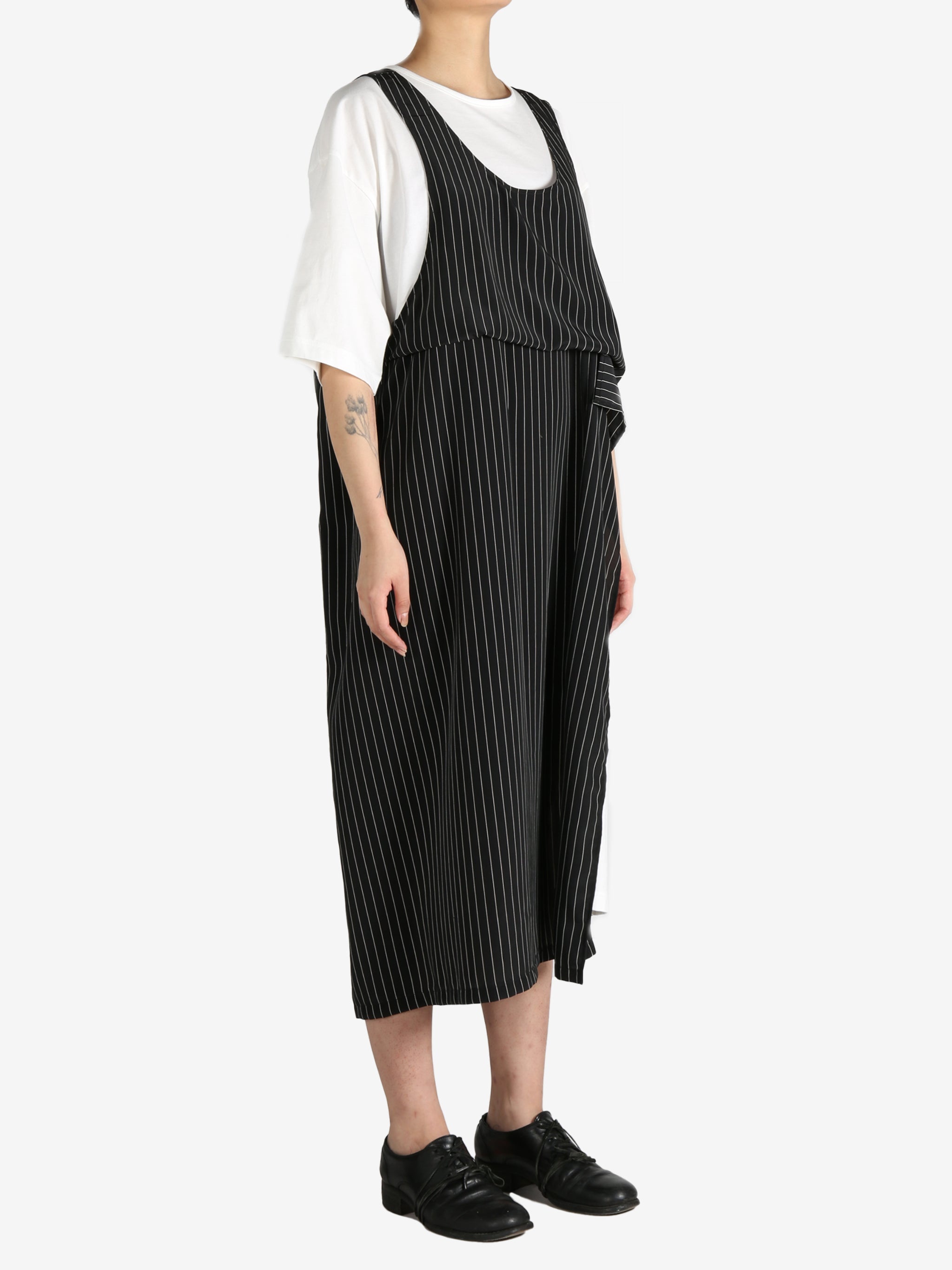 Y'S - Women Two Layer Gathered Front Dress - 2