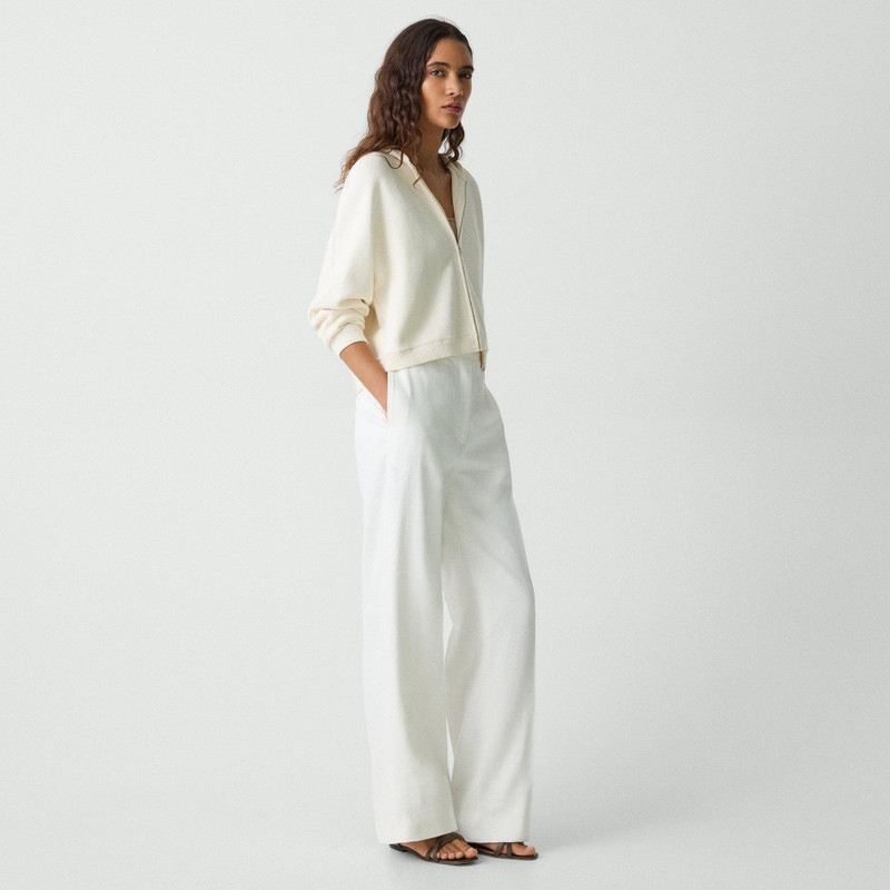Straight Pant in Linen-Viscose 3